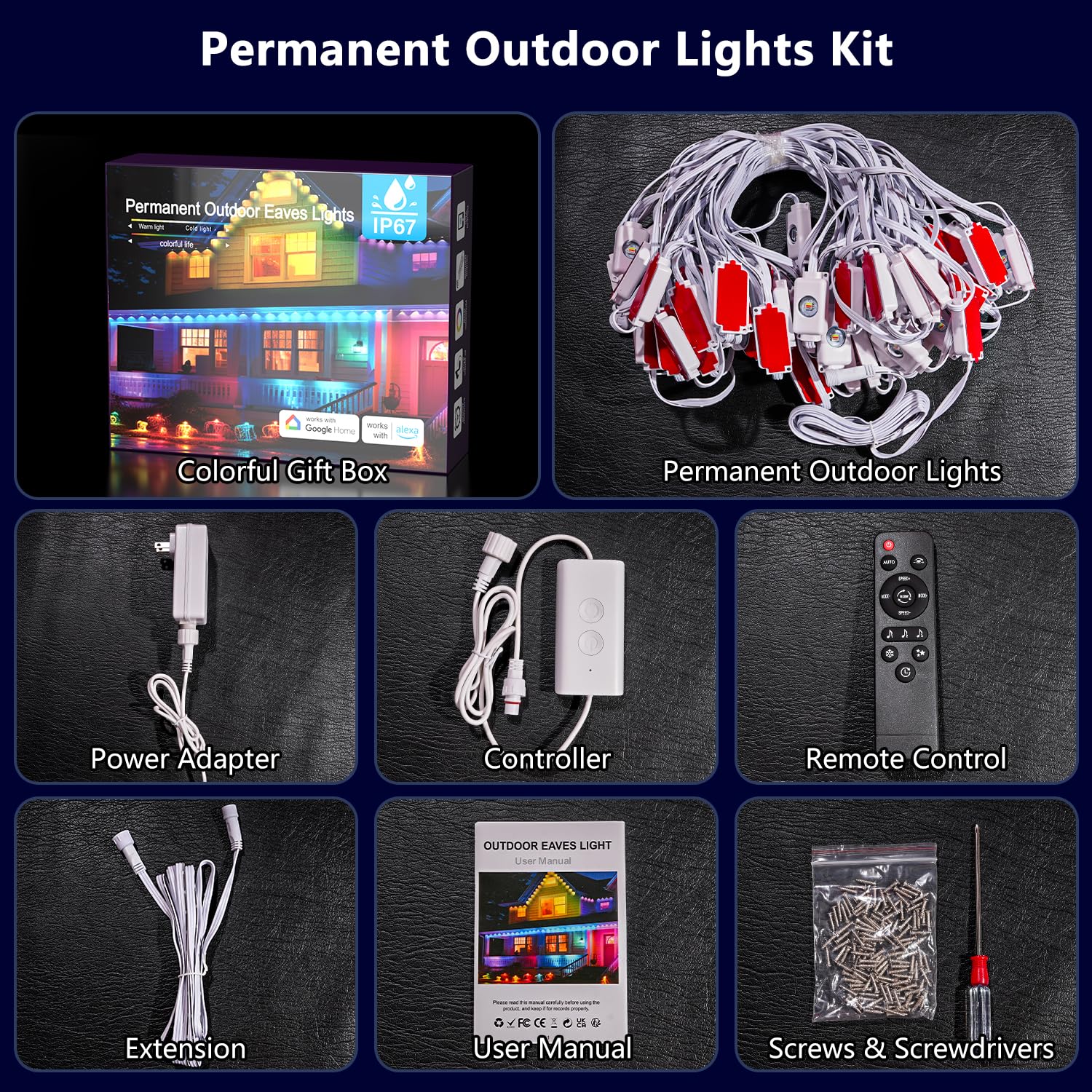 YOUBST warm and cool white modes side-by-side showing versatile mood lighting