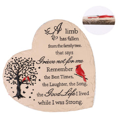 Youdear Memorials memorial stone in blue gift box ready to give as sympathy gift