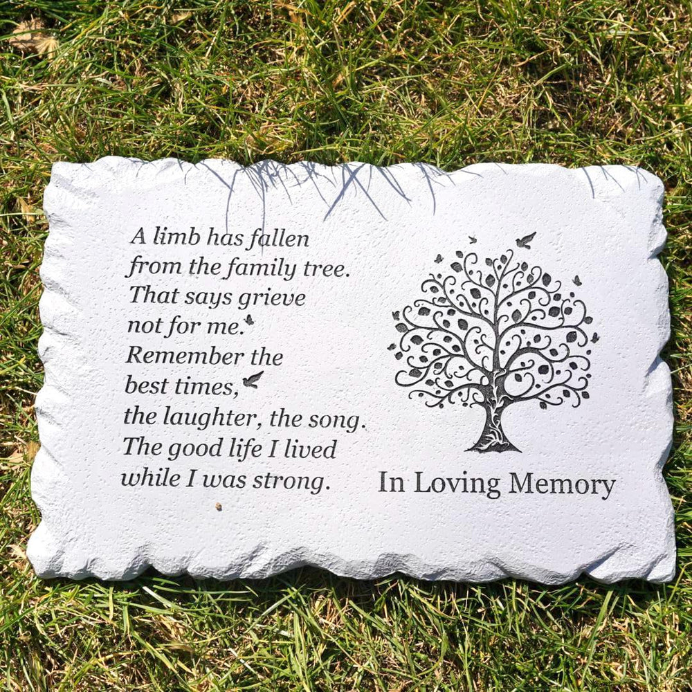 Youdear Memorials indoor memorial vignette showing tabletop placement and personal tribute use
