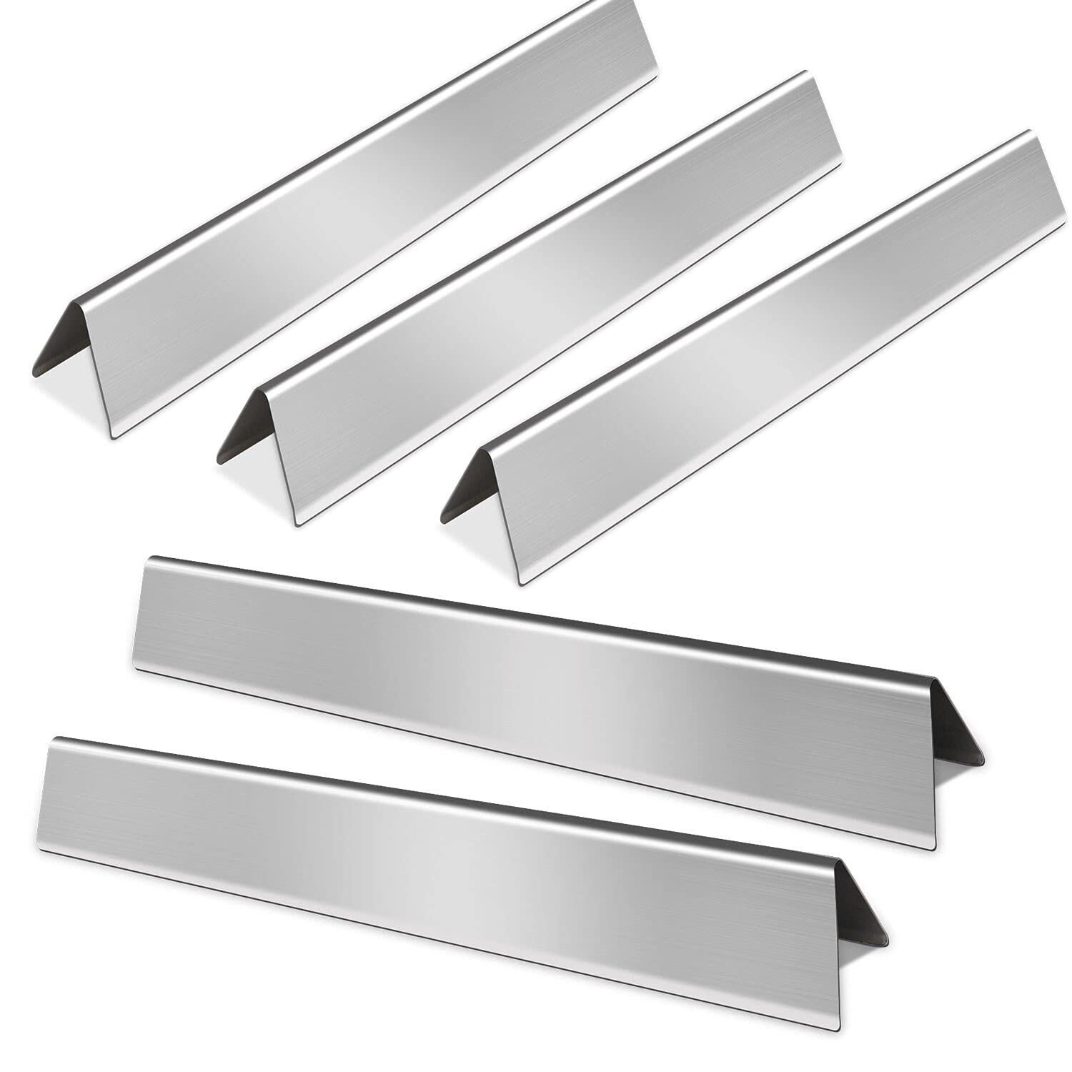 YOUFIRE front view of five flavorizer bars showing fit and finish benefits