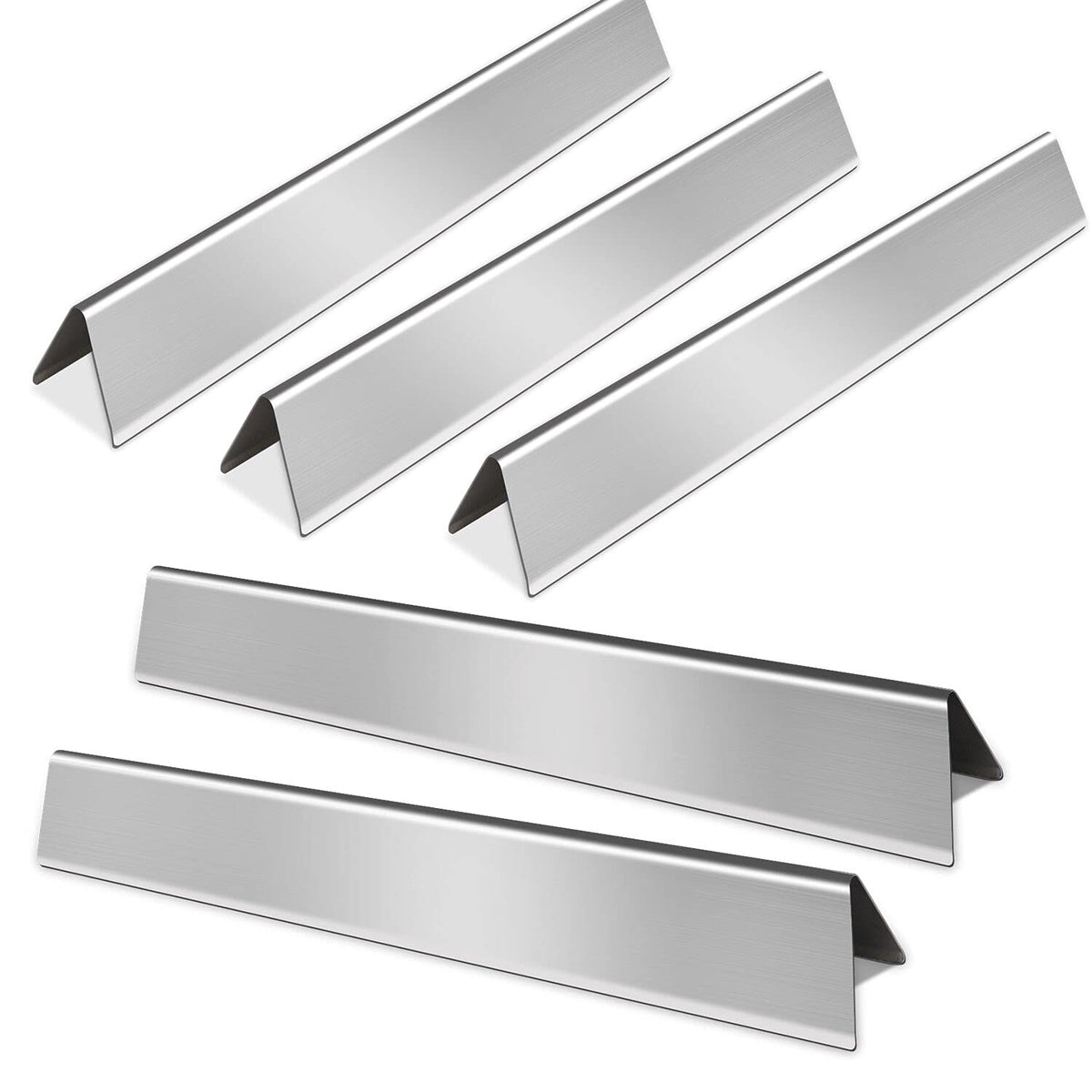 YOUFIRE front view of five flavorizer bars showing fit and finish benefits