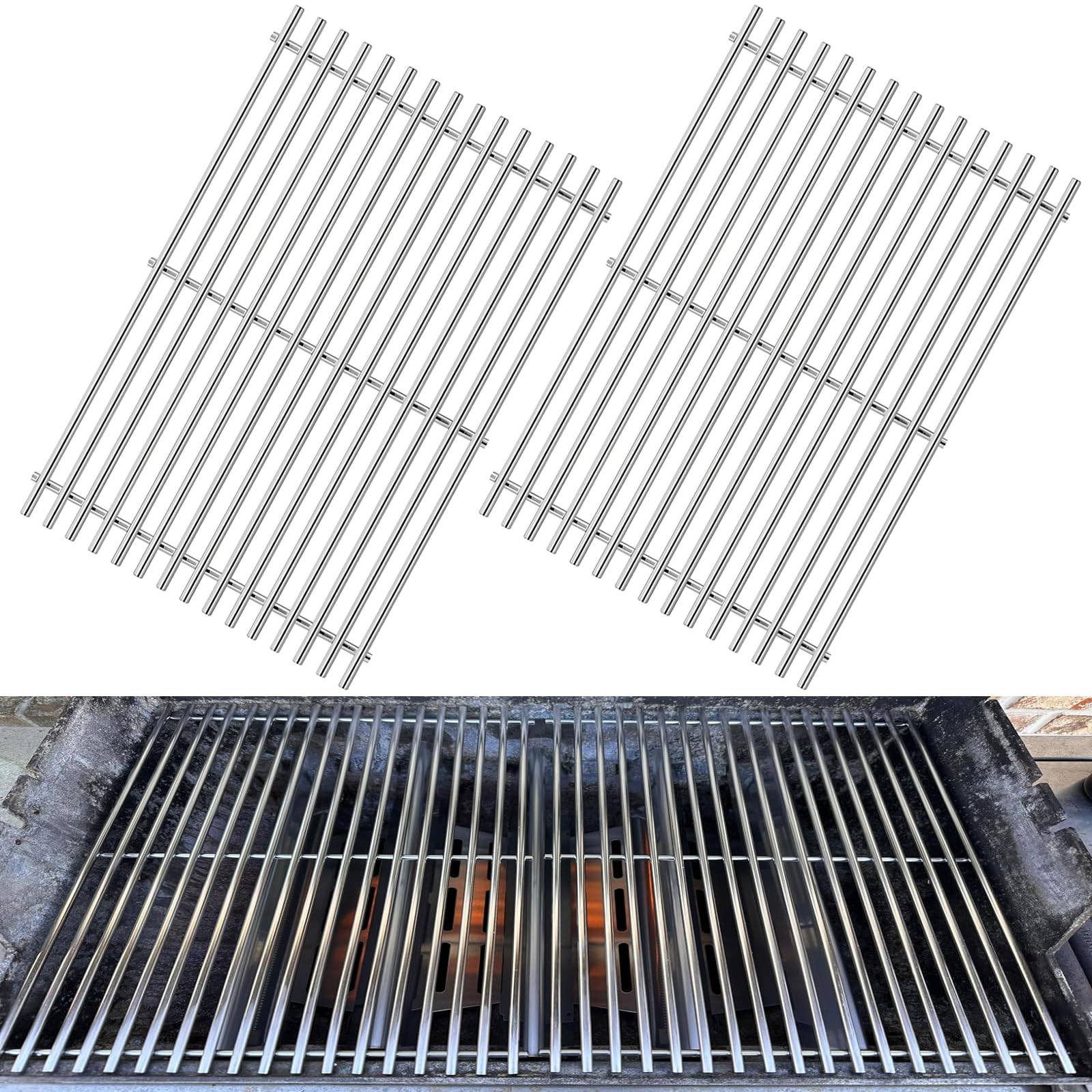 YOUFIRE lifestyle scene searing steaks highlighting even heat and pronounced grill marks