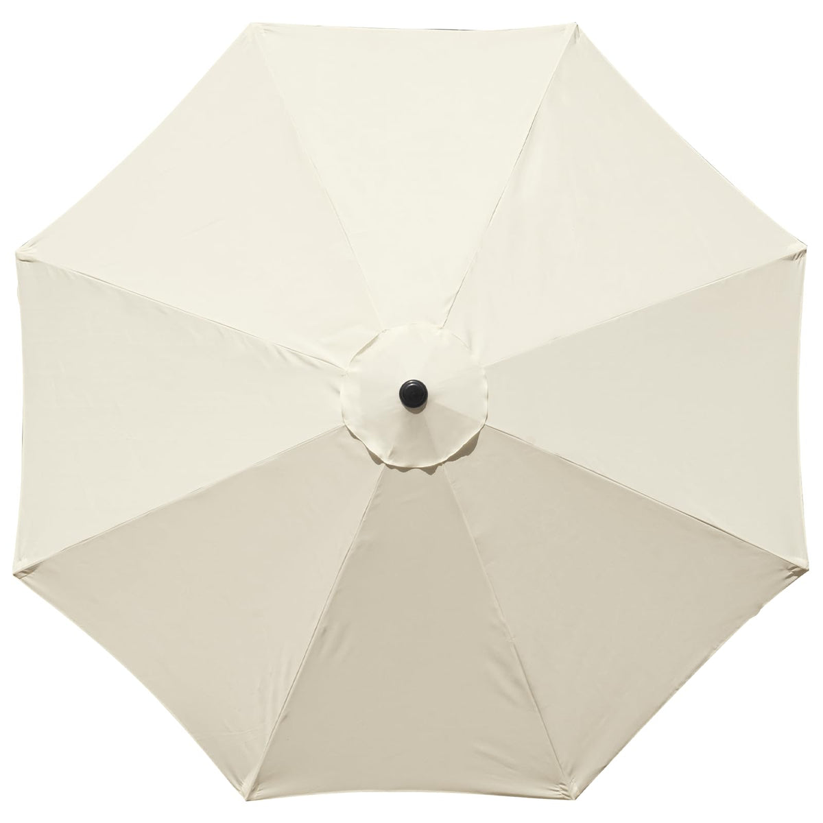 YOUGE OUTDOOR front view beige canopy showing full coverage and clean finish