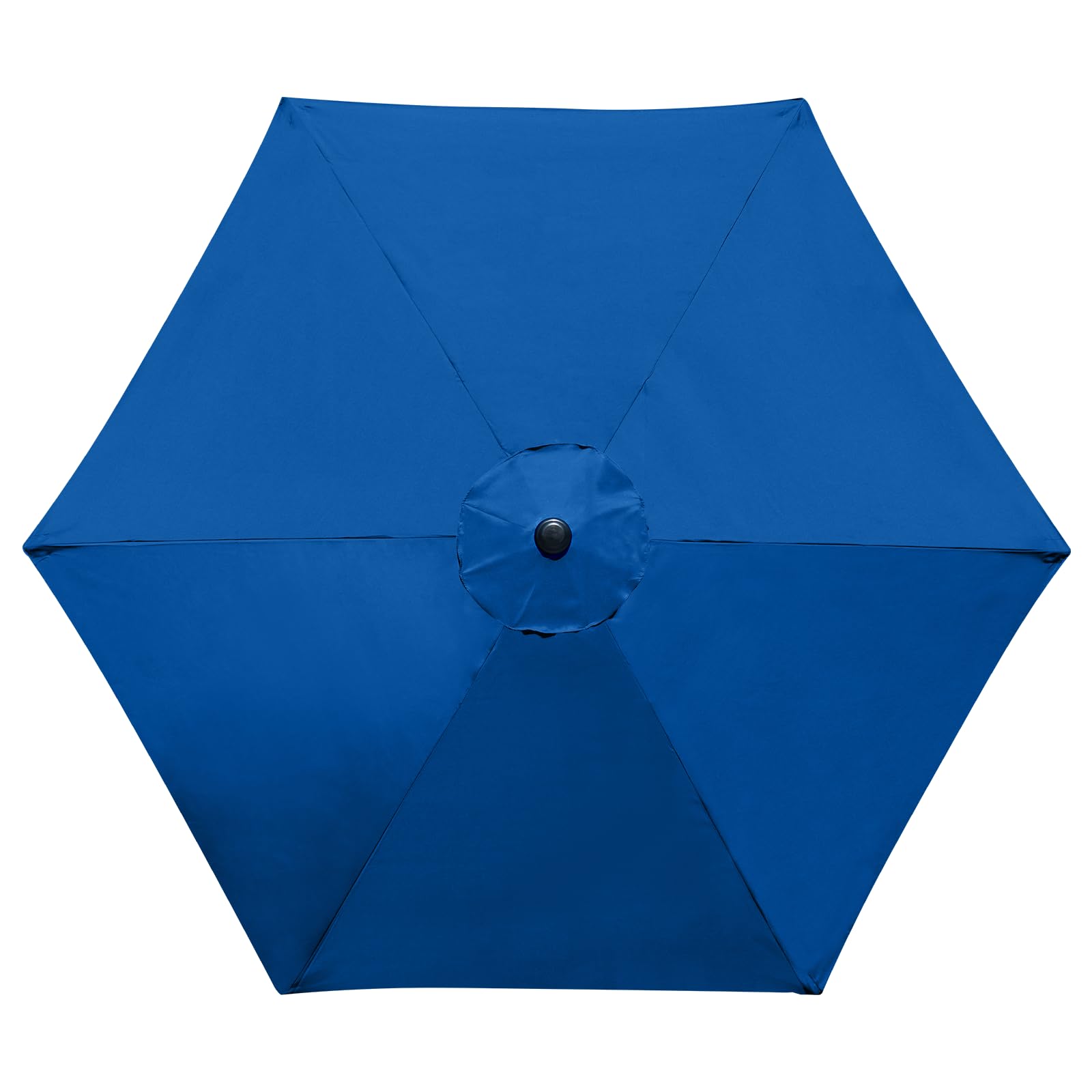 YOUGE OUTDOOR front view royal blue canopy showing full coverage and curb appeal