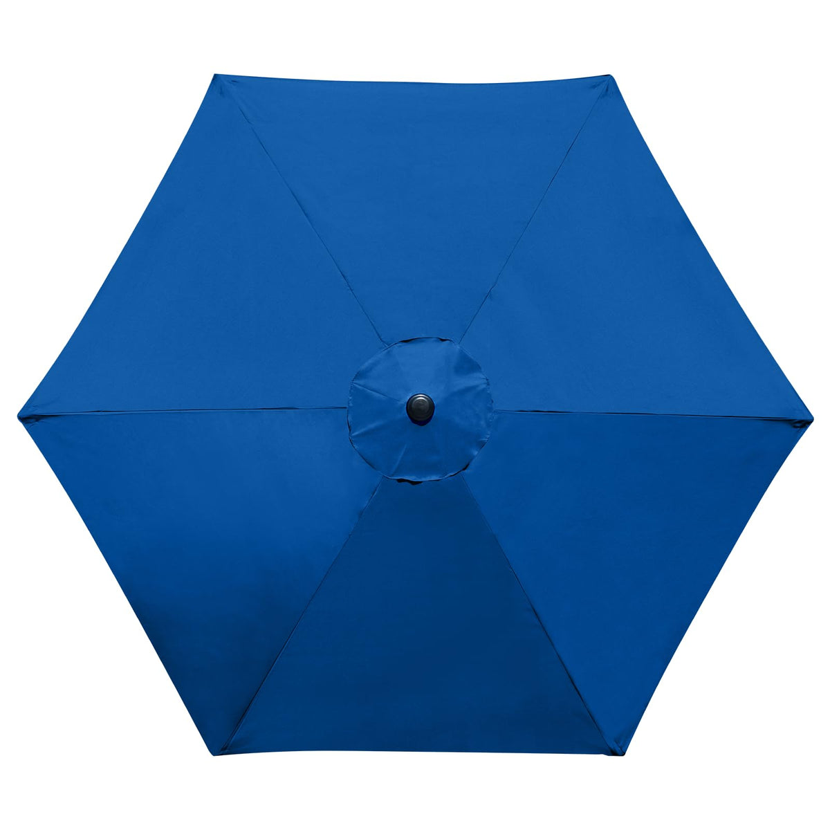 YOUGE OUTDOOR front view royal blue canopy showing full coverage and curb appeal