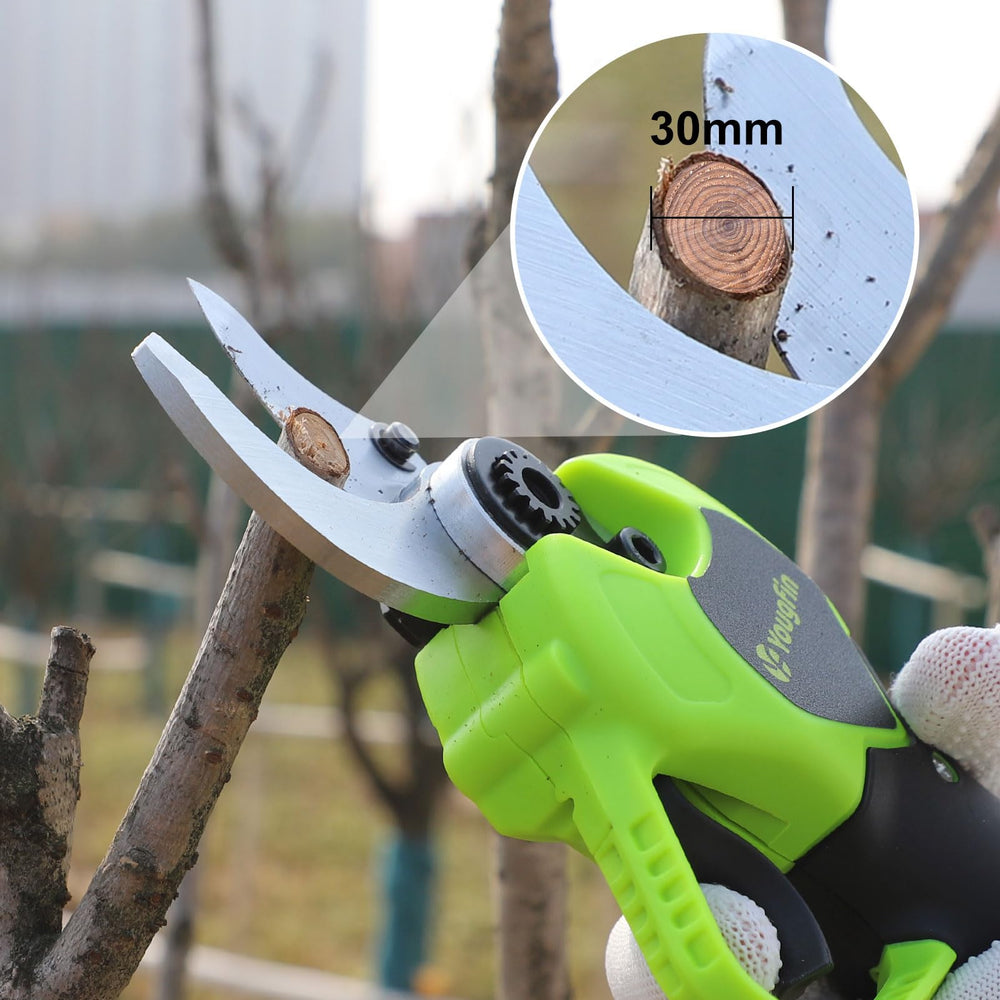 Yougfin next to ruler for scale, showing compact size and easy handling