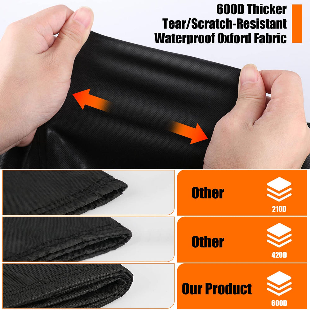 Youlvy bottom drawstring and nylon lock securing cover in wind