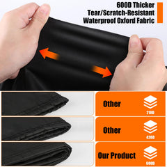 Youlvy bottom drawstring and nylon lock securing cover in wind