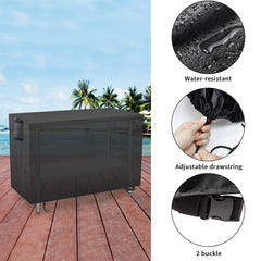 Youlvy close-up of 420D Oxford fabric texture, durable waterproof protection