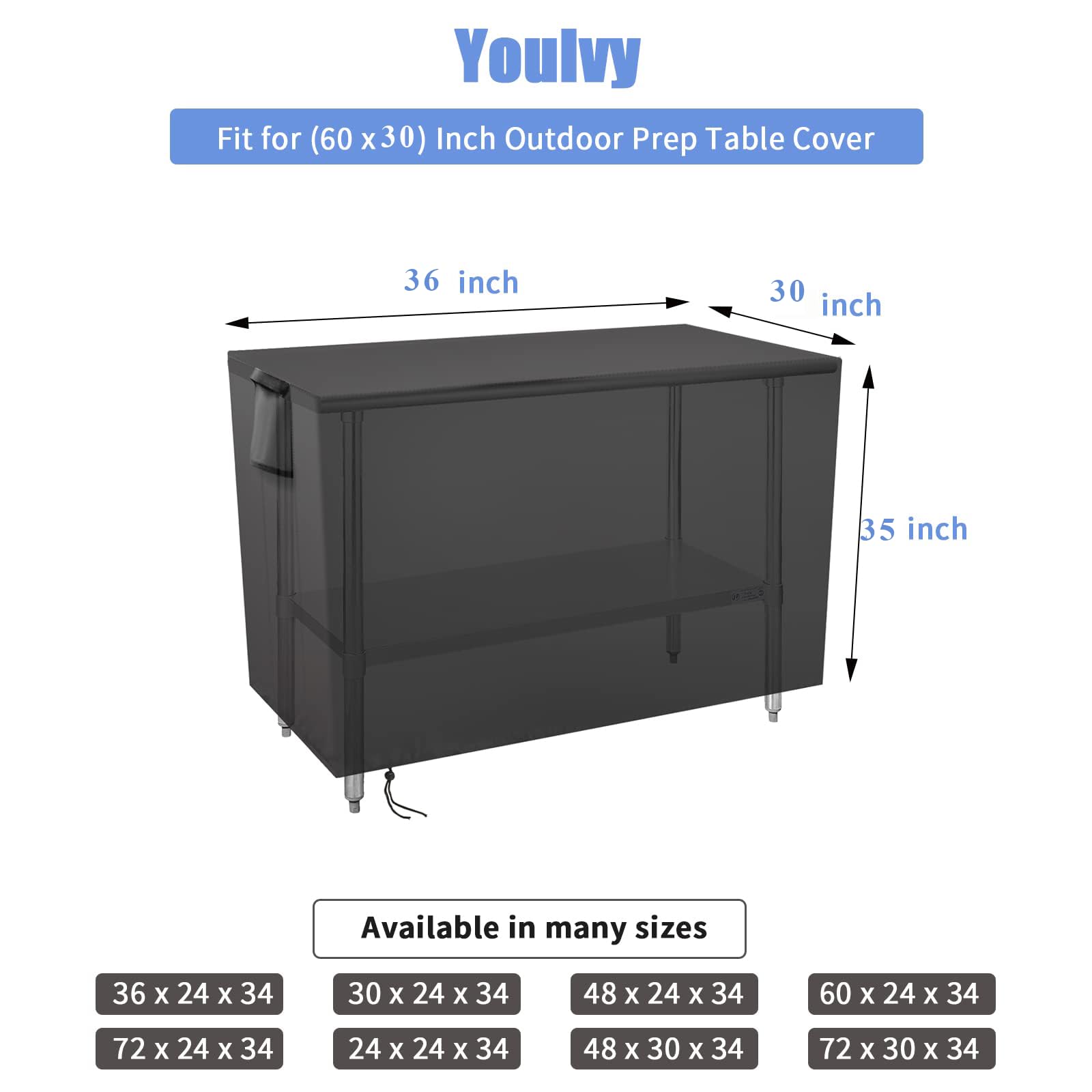 Youlvy handle and locking toggle detail for easy removal and windproof fastening