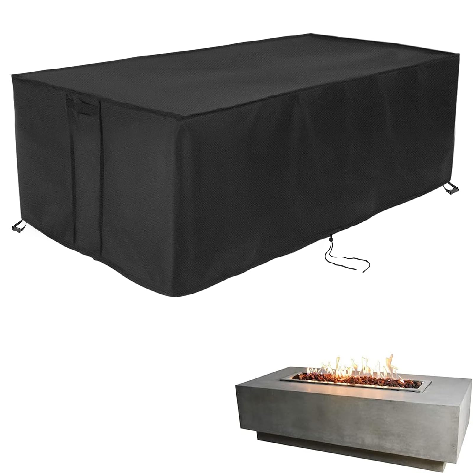 Youlvy cover front view showing full protection and weather resistance
