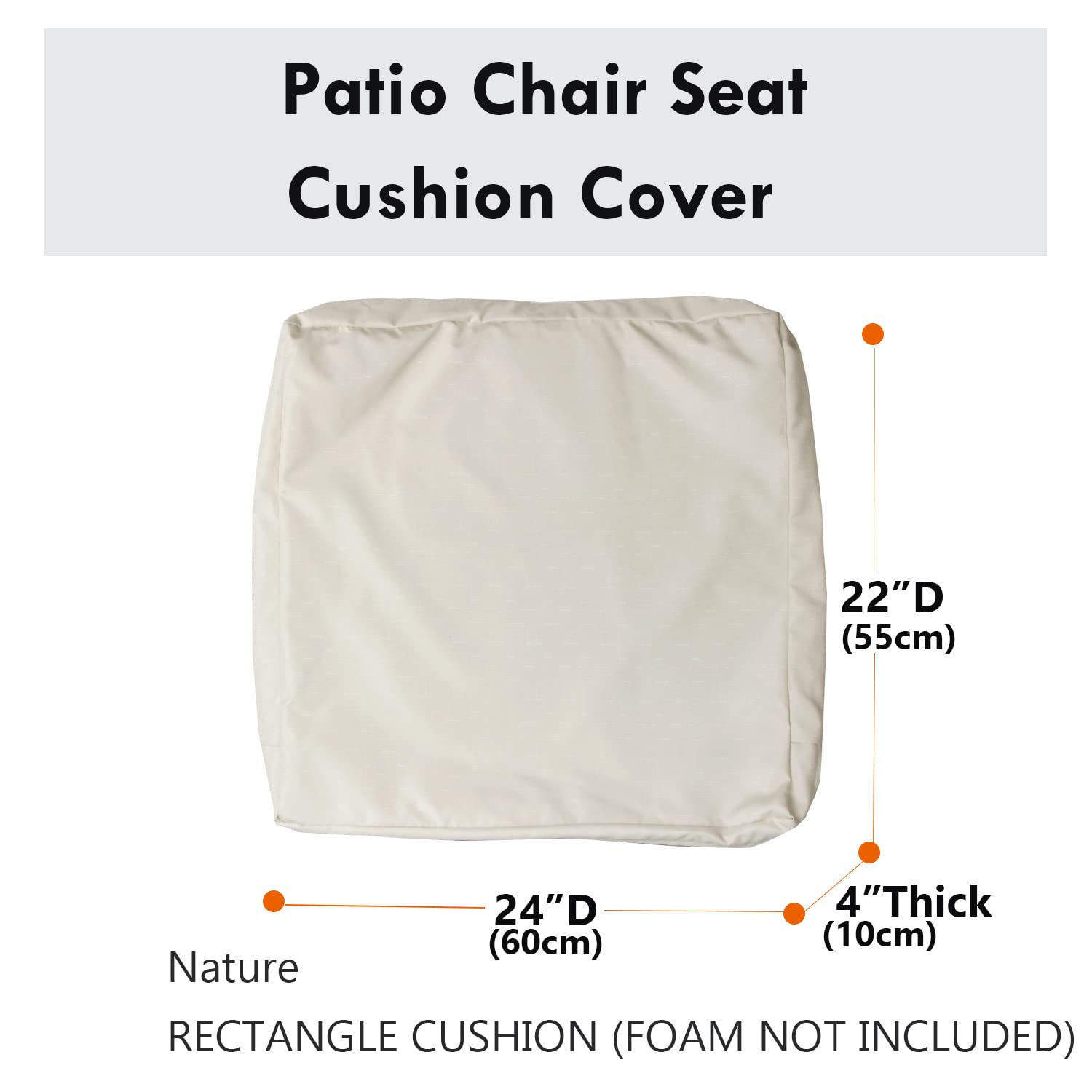 youngseahome cushion on outdoor chair demonstrating water-repellent benefit
