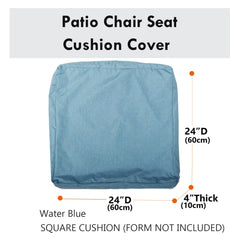 youngseahome cover fitted on patio chair demonstrating refreshed outdoor seating