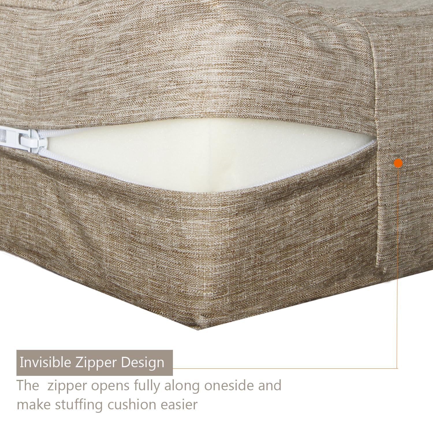 youngseahome cover beside ruler showing true 24x24x4 inch fit