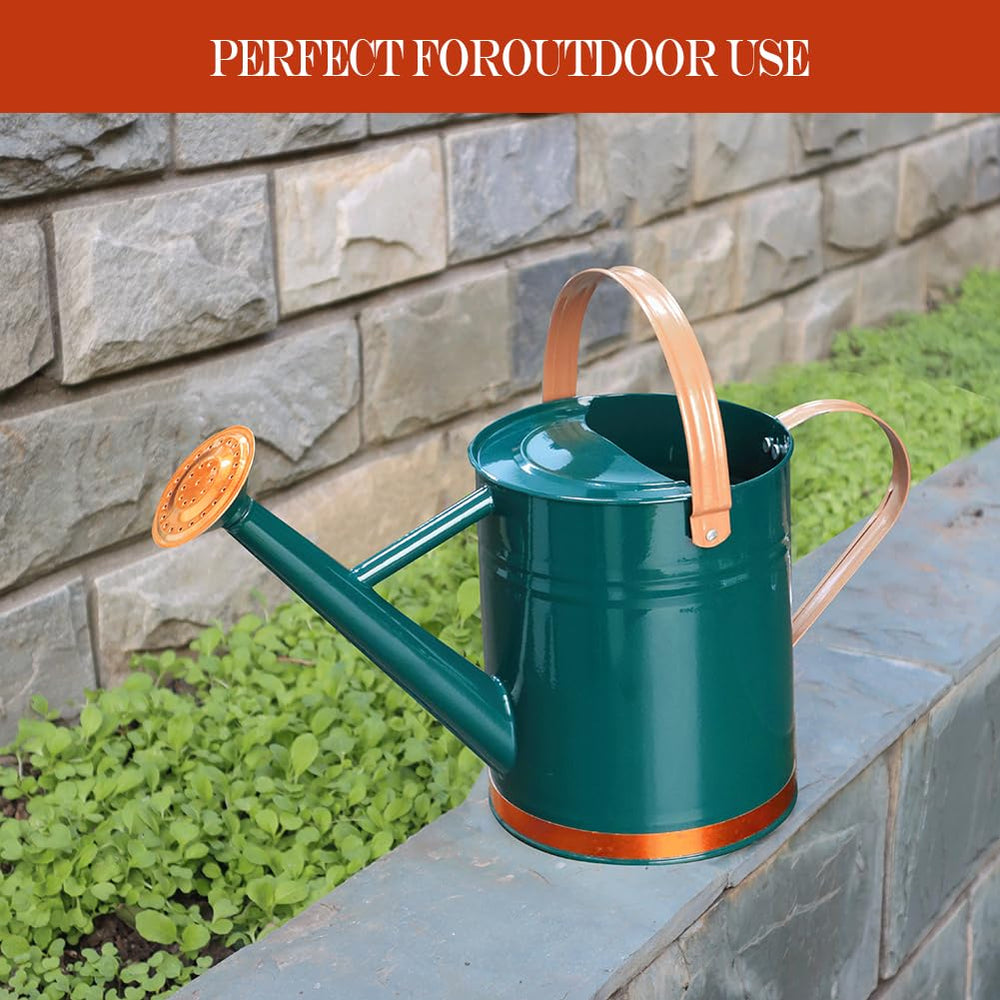 yourjoy can pouring gentle shower onto seedlings showing delicate water delivery benefit