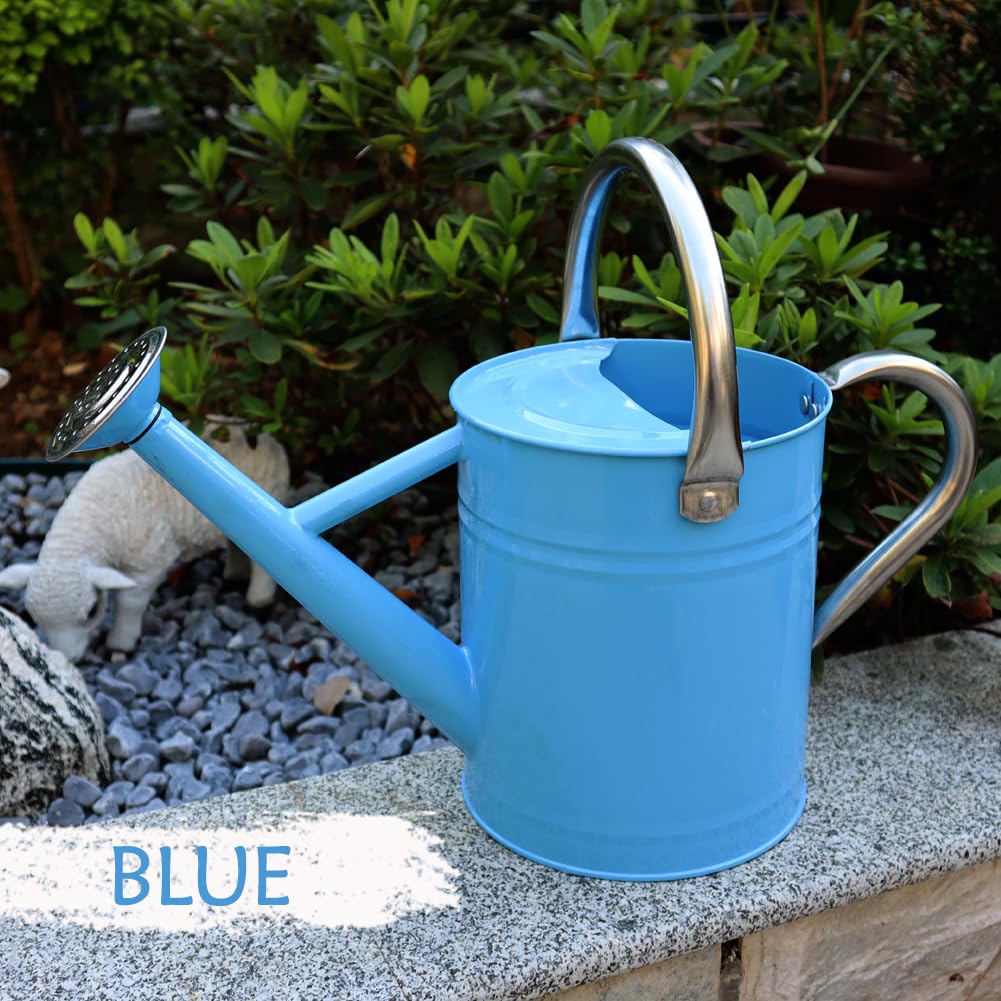 yourjoy water can closeup of painted metal surface highlighting durable finish and weather resistance