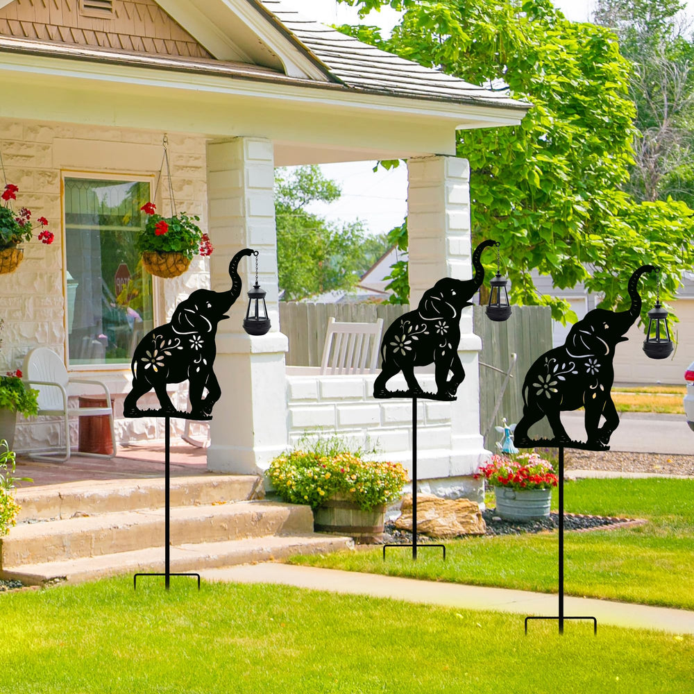 Yourongmao group display in garden showcasing decorative evening atmosphere