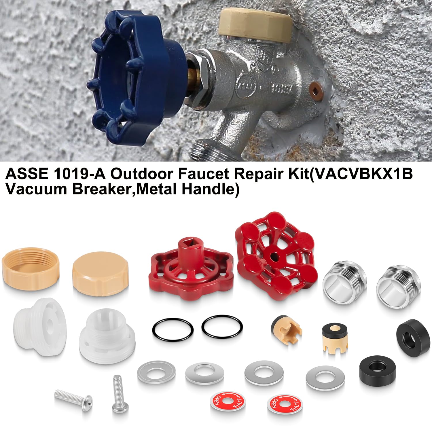 yourour vacuum breaker close-up showing ASSE 1019-A compliance benefit