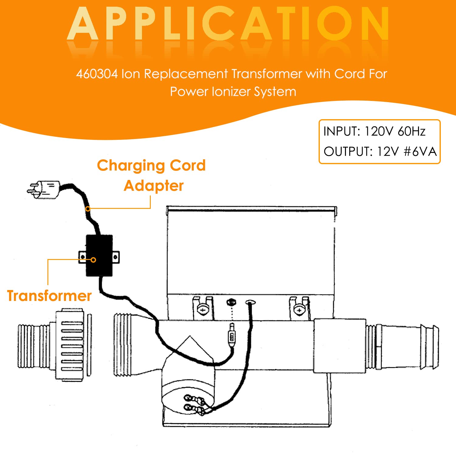 Yoursme transformer mounted detail illustrating screw holes for secure installation