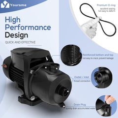 Yoursme inlet and outlet ports detail for correct plumbing alignment