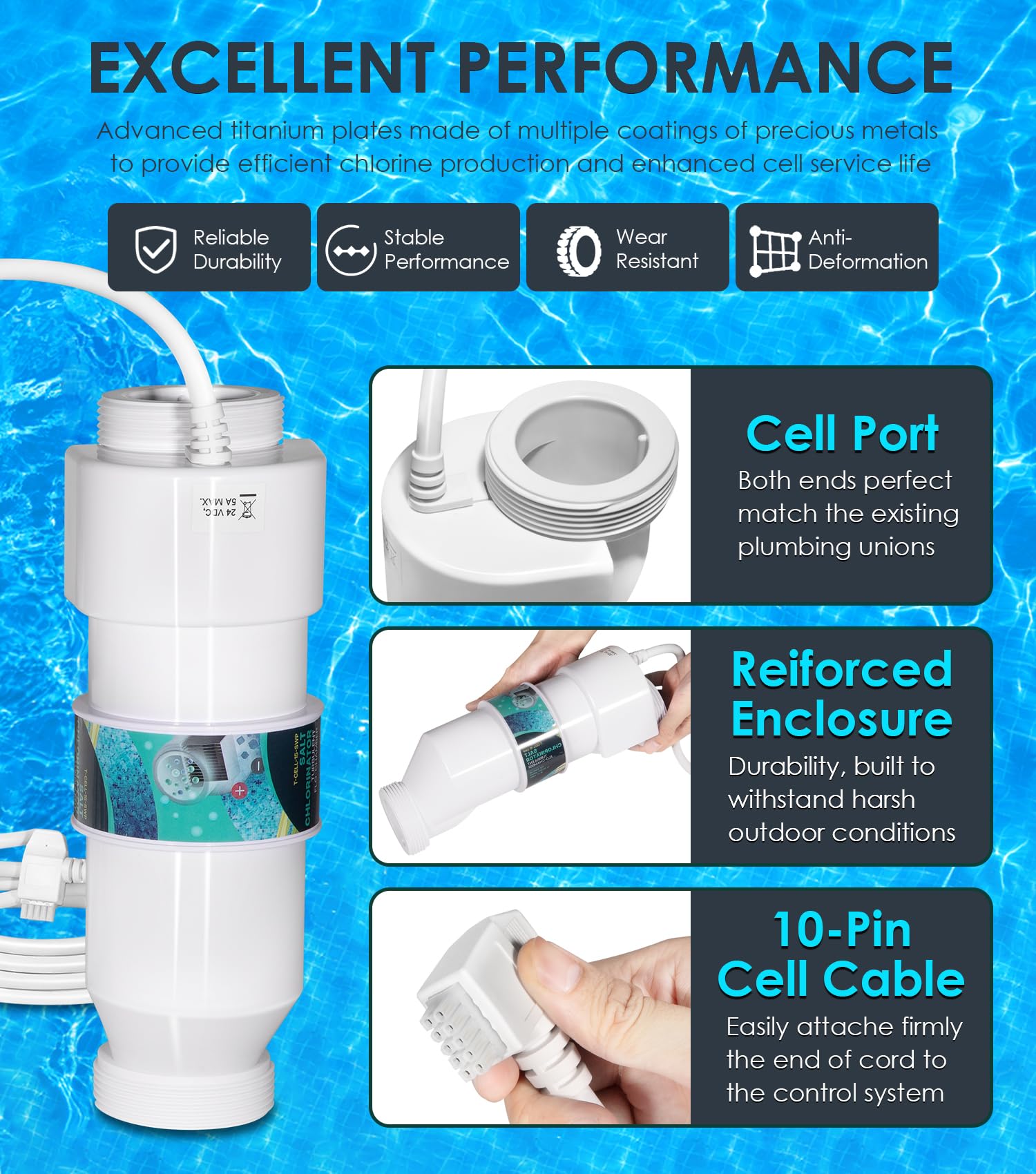 Yoursme vertical installation option saving space on the equipment pad