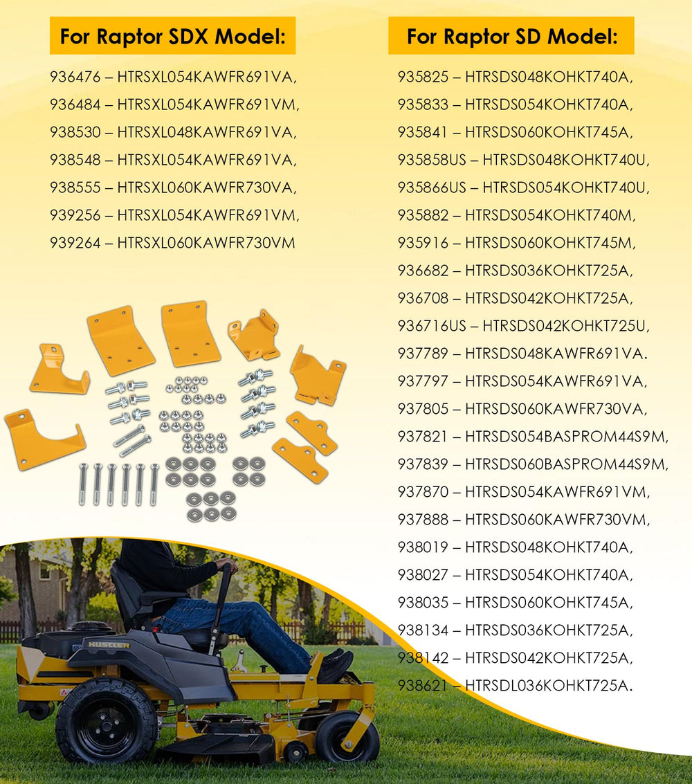 Yoursme mower in yard with upgraded brackets providing steady, low-vibration mowing