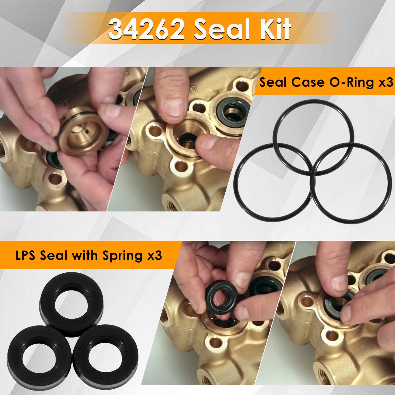 Yoursme plunger retainer close-up showing durable 90D material for improved sealing