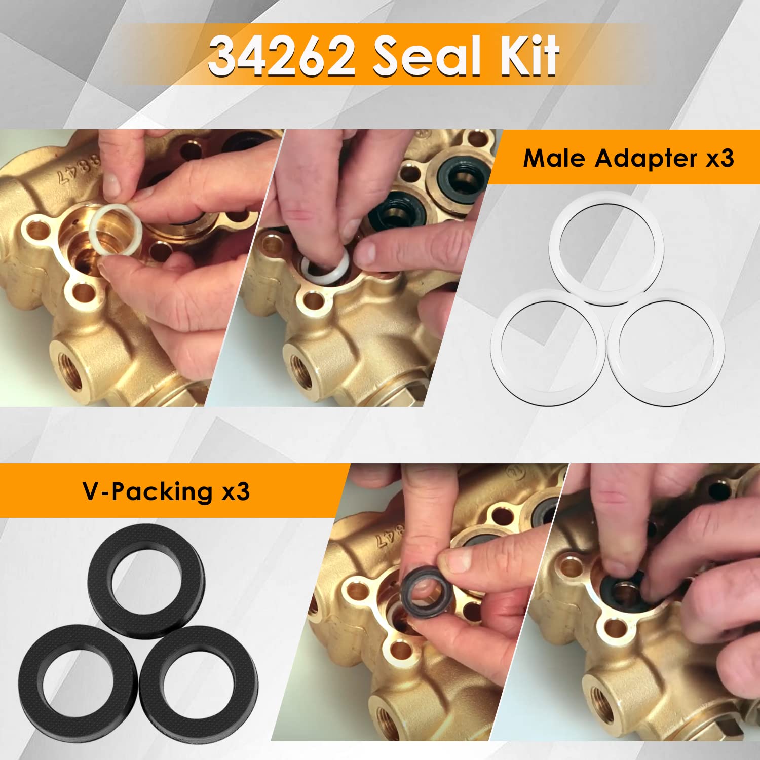 Yoursme seal components laid flat showing all included parts for quick inventory
