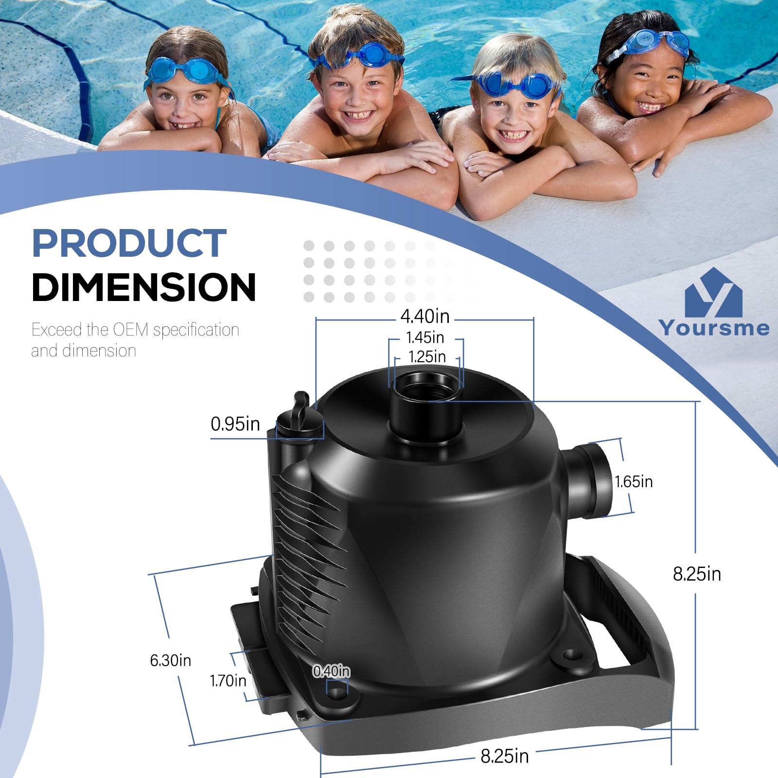 Yoursme textured UV-resistant finish for long-term outdoor durability