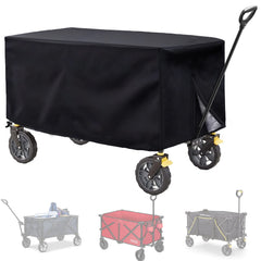 YOUSEEN front view of cover fitted on wagon showing full protection benefit