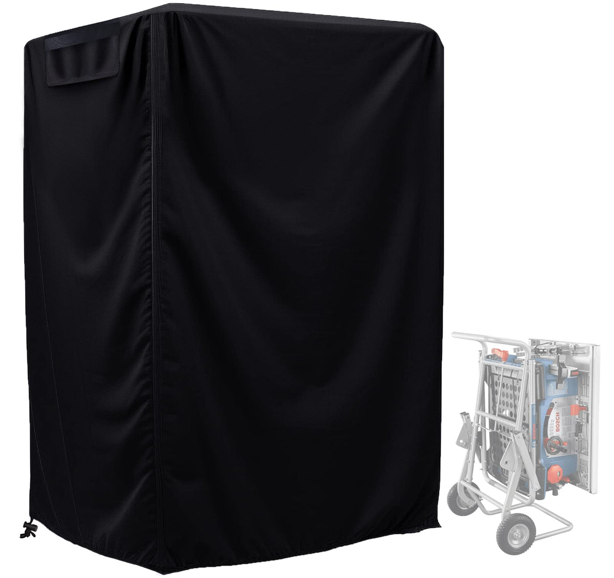 YOUSEEN front view of cover showing full fit and outdoor protection benefits
