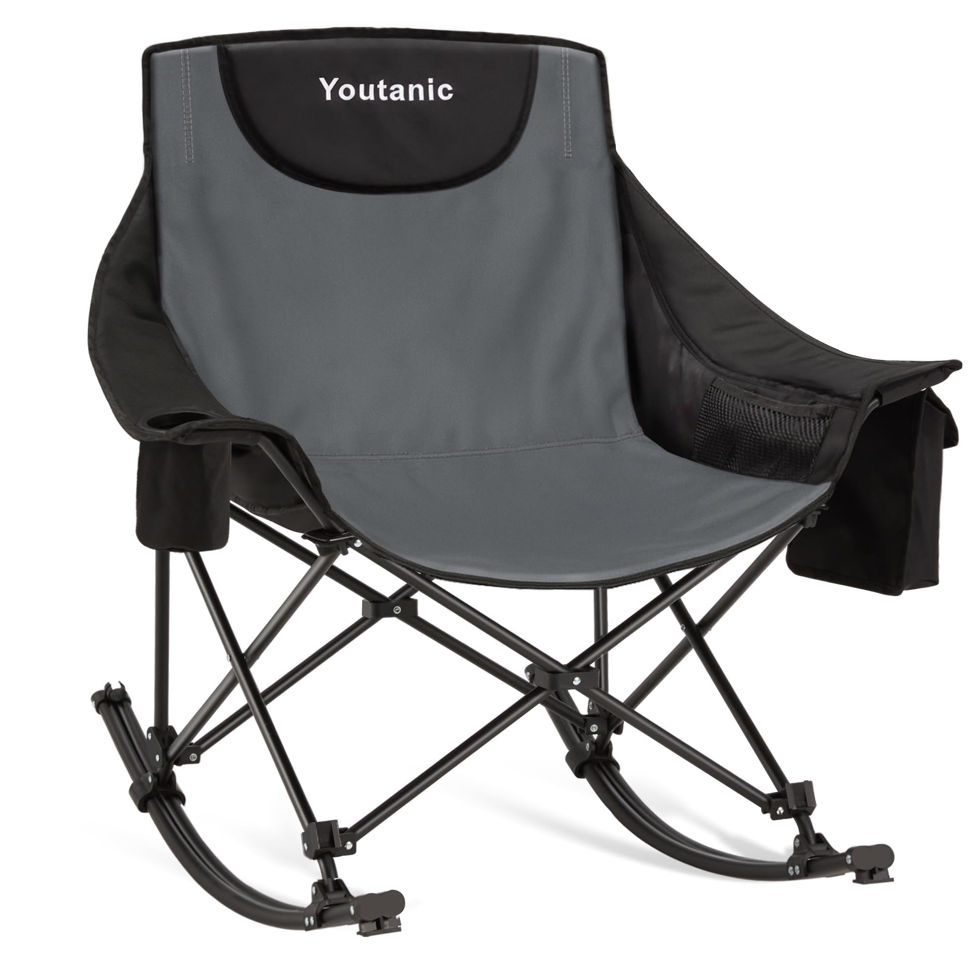 Youtanic front view full chair showing roomy seat and comfort benefits