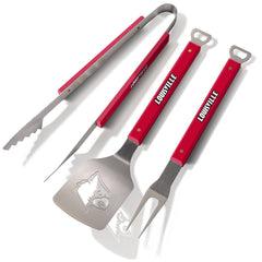 YouTheFan Louisville Cardinals 3-piece set front view showing tools and team branding, durable performance