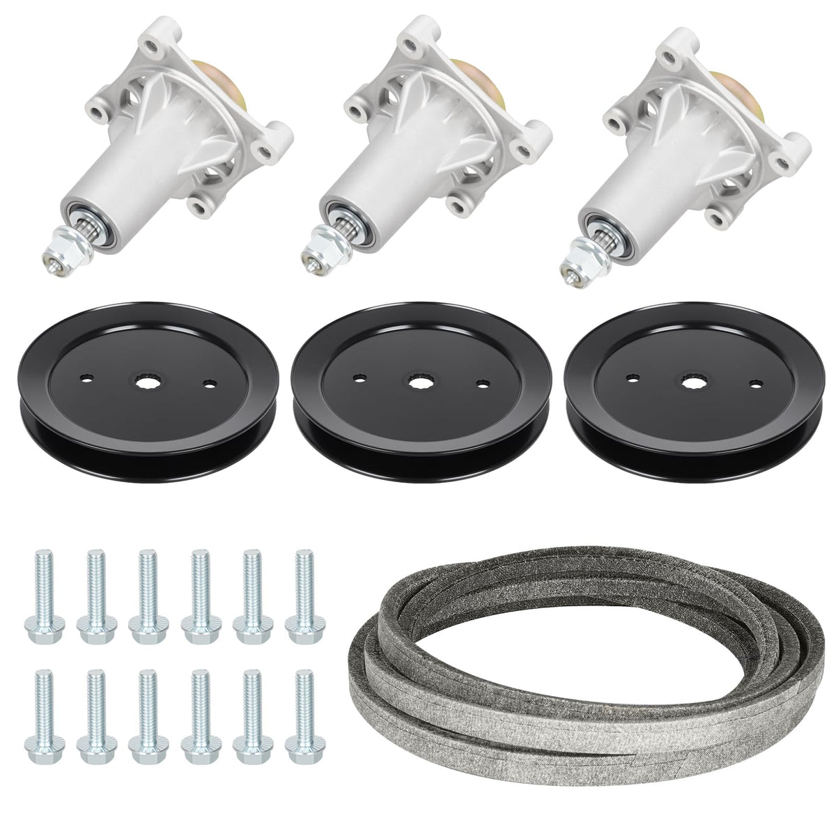 Youxmoto front packaging showing full 54-inch deck rebuild kit and compatibility benefits