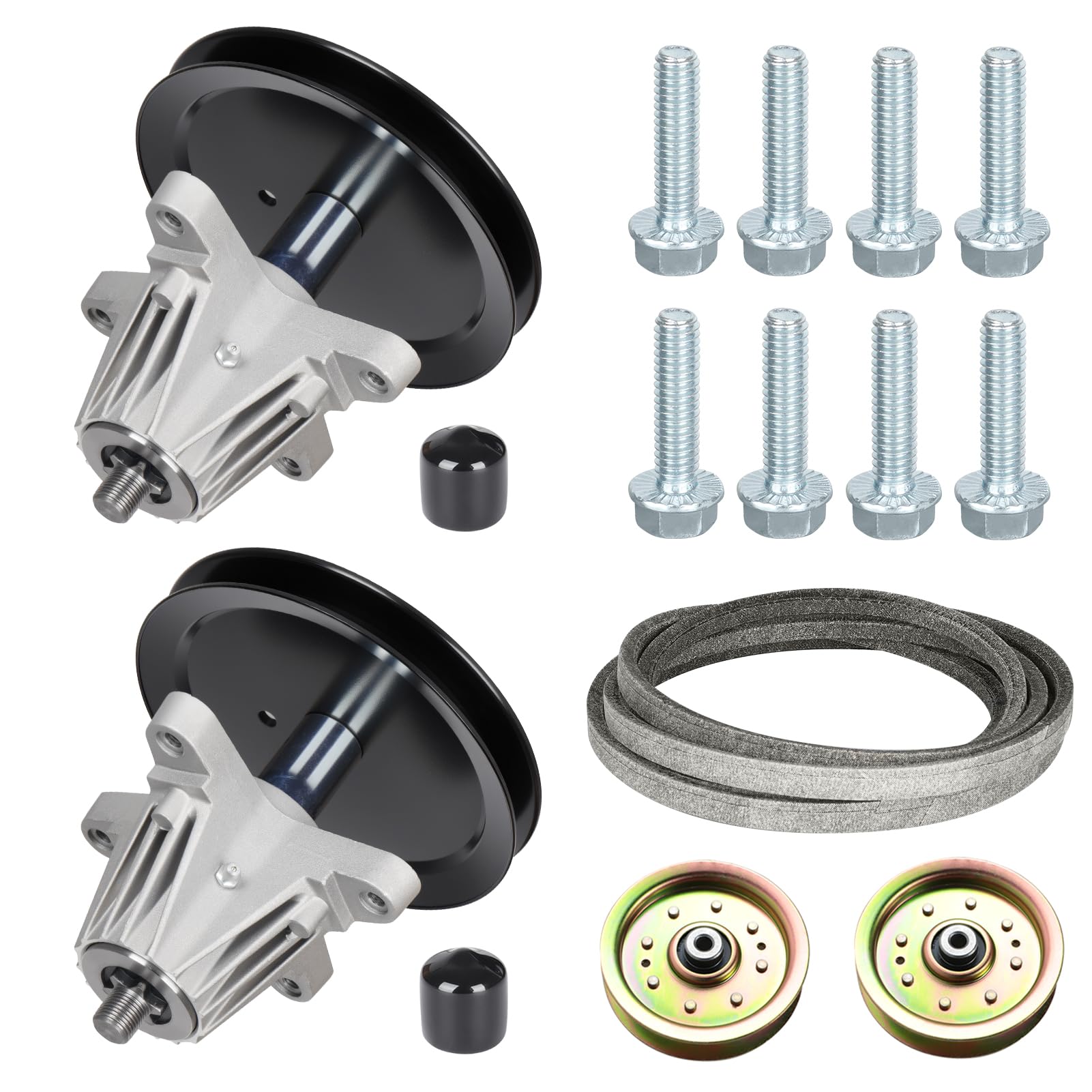 youxmoto front view of complete 46-inch deck rebuild kit showing organized components and value