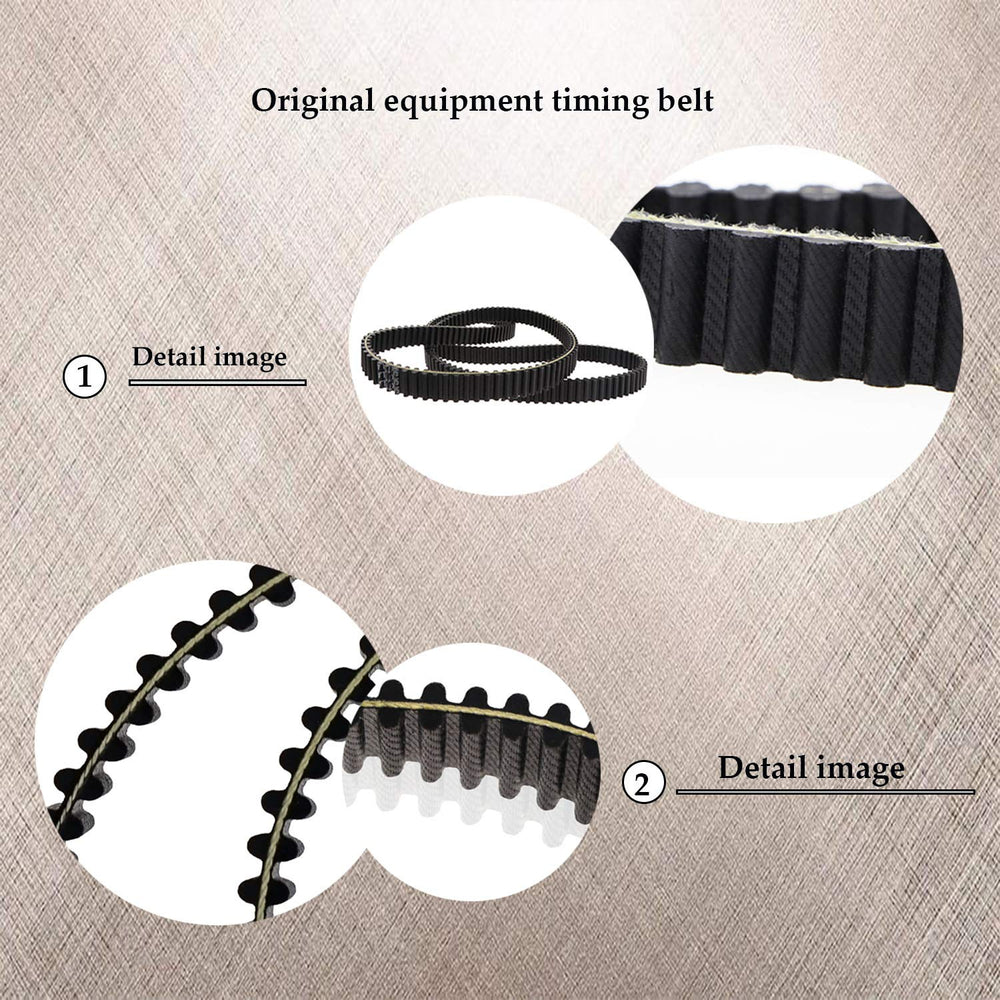 Youxmoto M127926 close-up of belt teeth for precise engagement