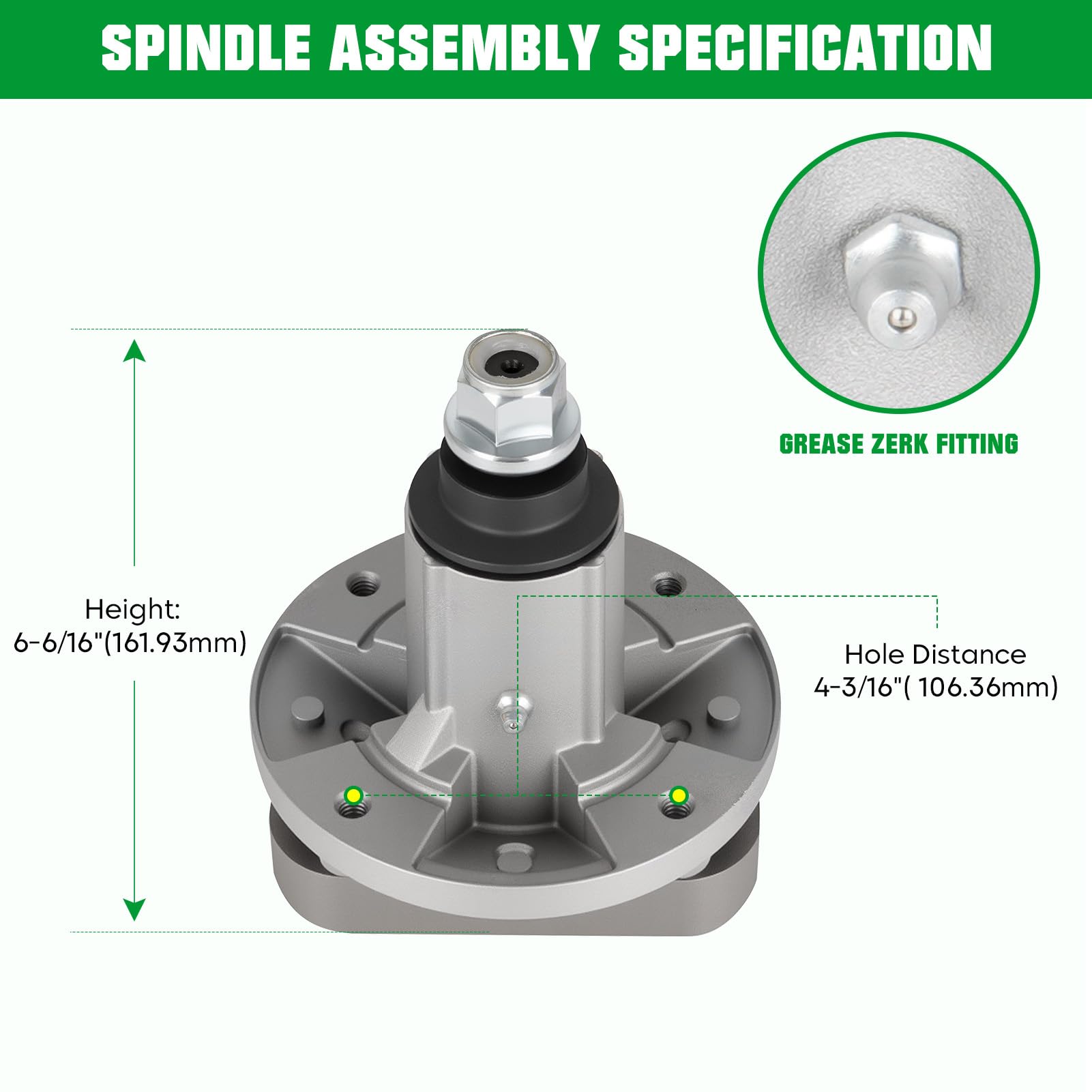 Youxmoto spindle close-up of bearing and housing improving durability