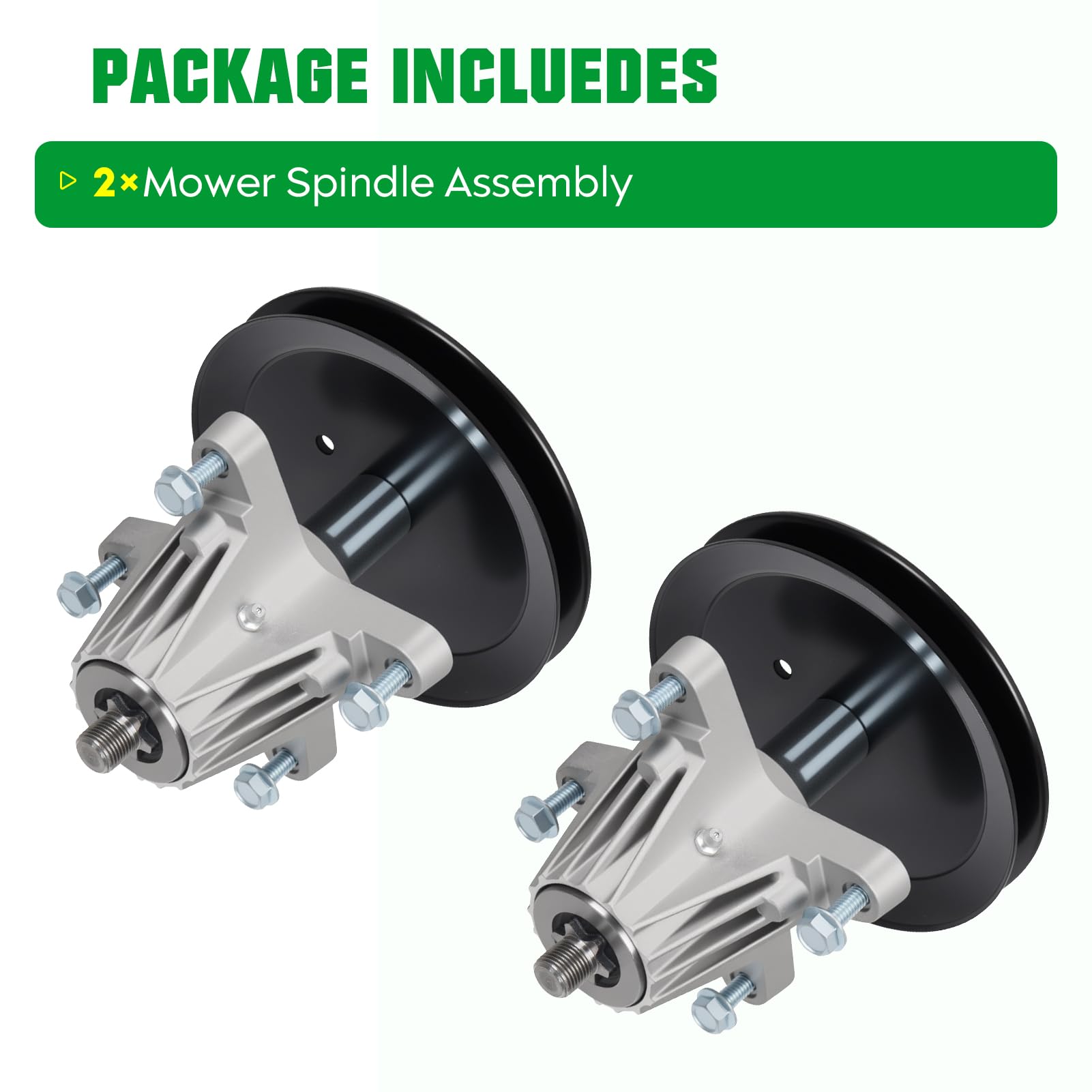 Youxmoto spindle six-point star center hole detail for secure OEM mounting