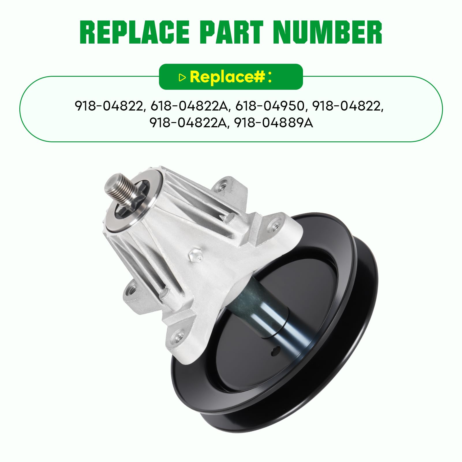 Youxmoto spindle mounting pattern detail showing bolt layout and OEM compatibility