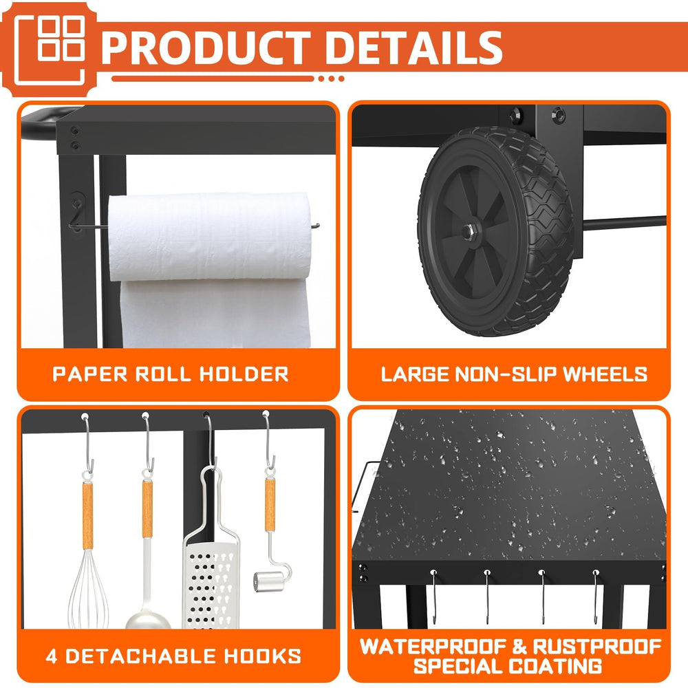 Yozoia rolling wheels and handle for easy mobility and repositioning