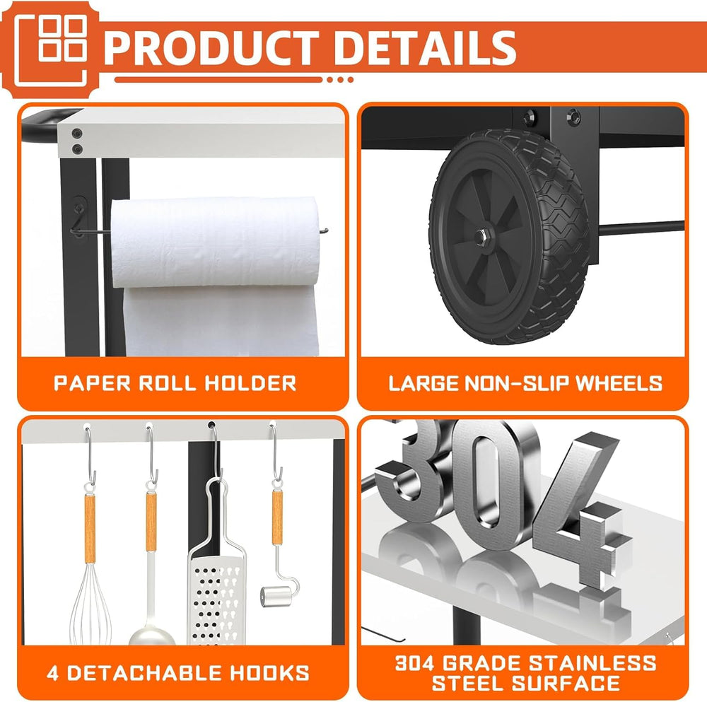 Yozoia wheels and handle being moved easily for quick repositioning outdoors