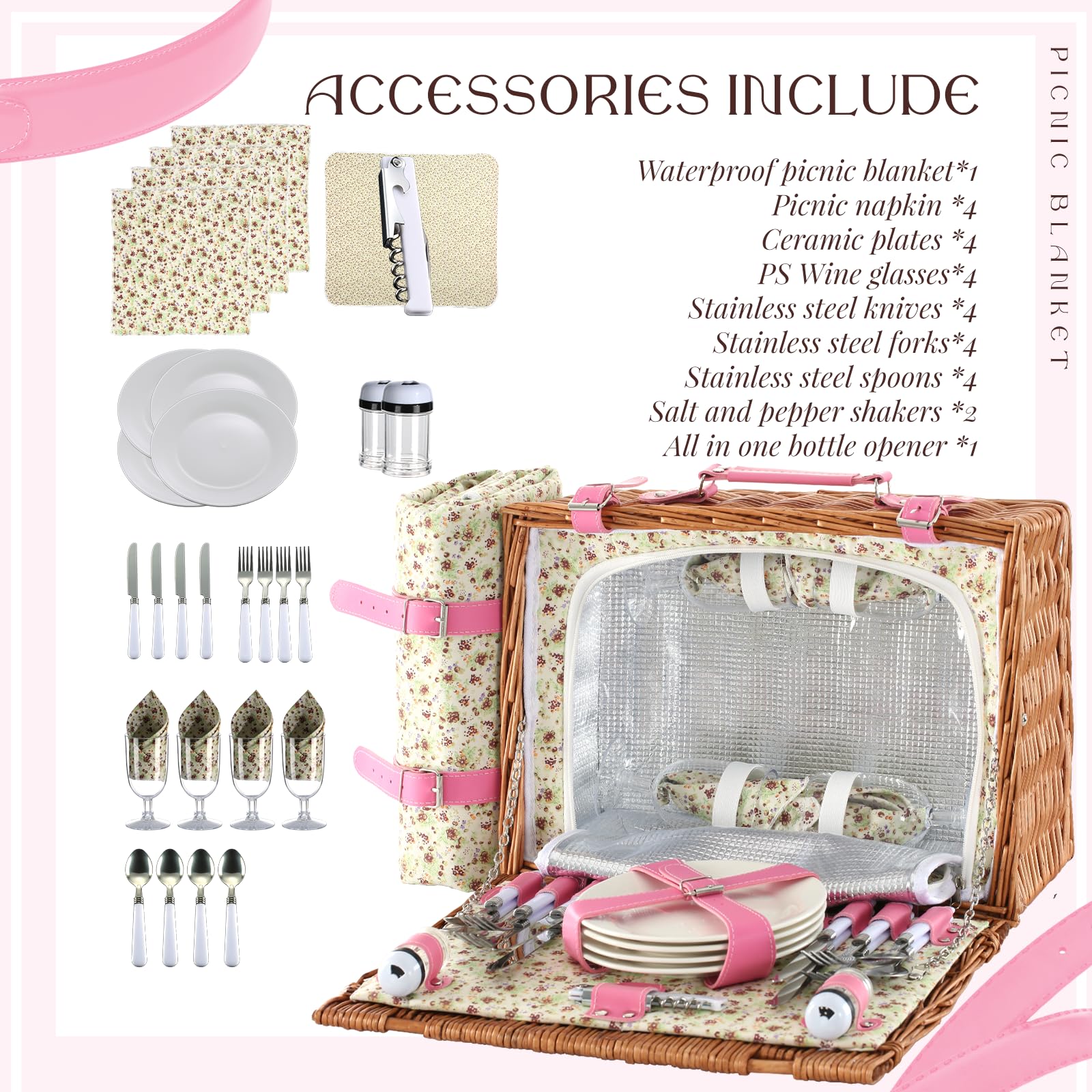 YPshuye cutlery and seasoning jars close-up highlighting durable utensils and neat packing