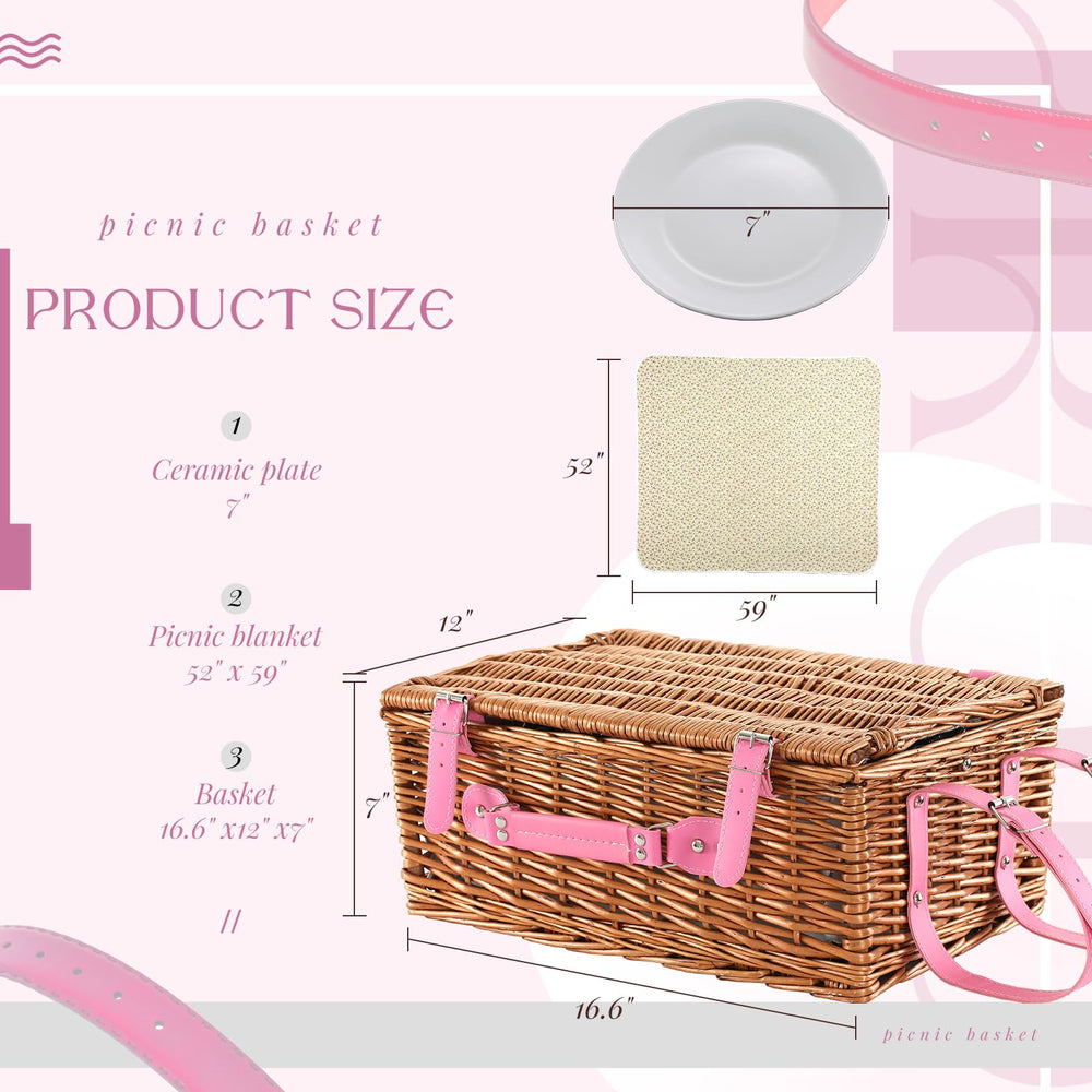 YPshuye pink floral waterproof blanket spread on grass offering dry, comfortable seating