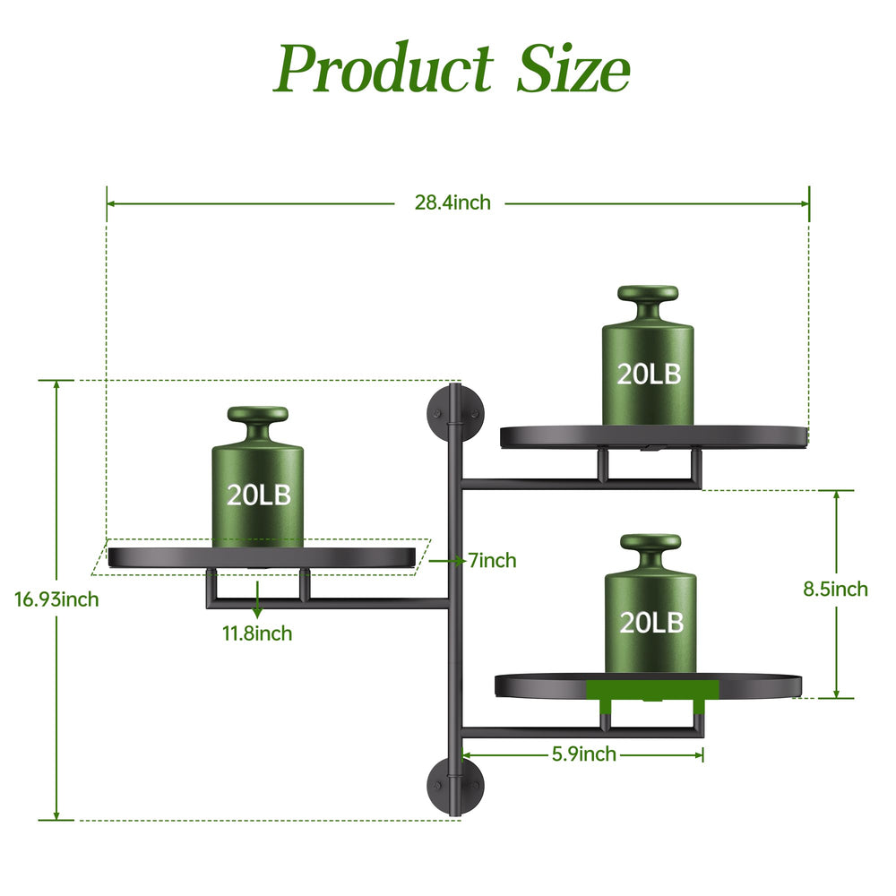 YQSLYSF with standard 4-6 inch pots showing correct size fit benefit