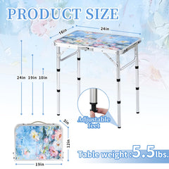 Yriuat folded with carry handle for compact transport and quick portability benefit