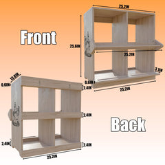 YRKUOEFD open compartment detail highlighting roomy interior and ventilation benefits