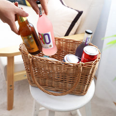 YRLSOTGE basket holding flowers to show decorative display and gifting benefit