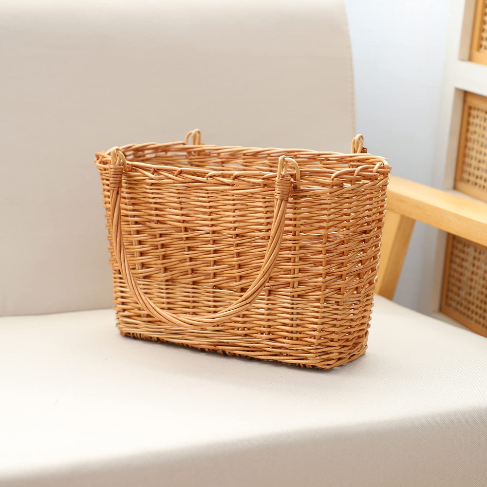 YRLSOTGE shelf storage with basket organizing home items and tidy appearance benefit