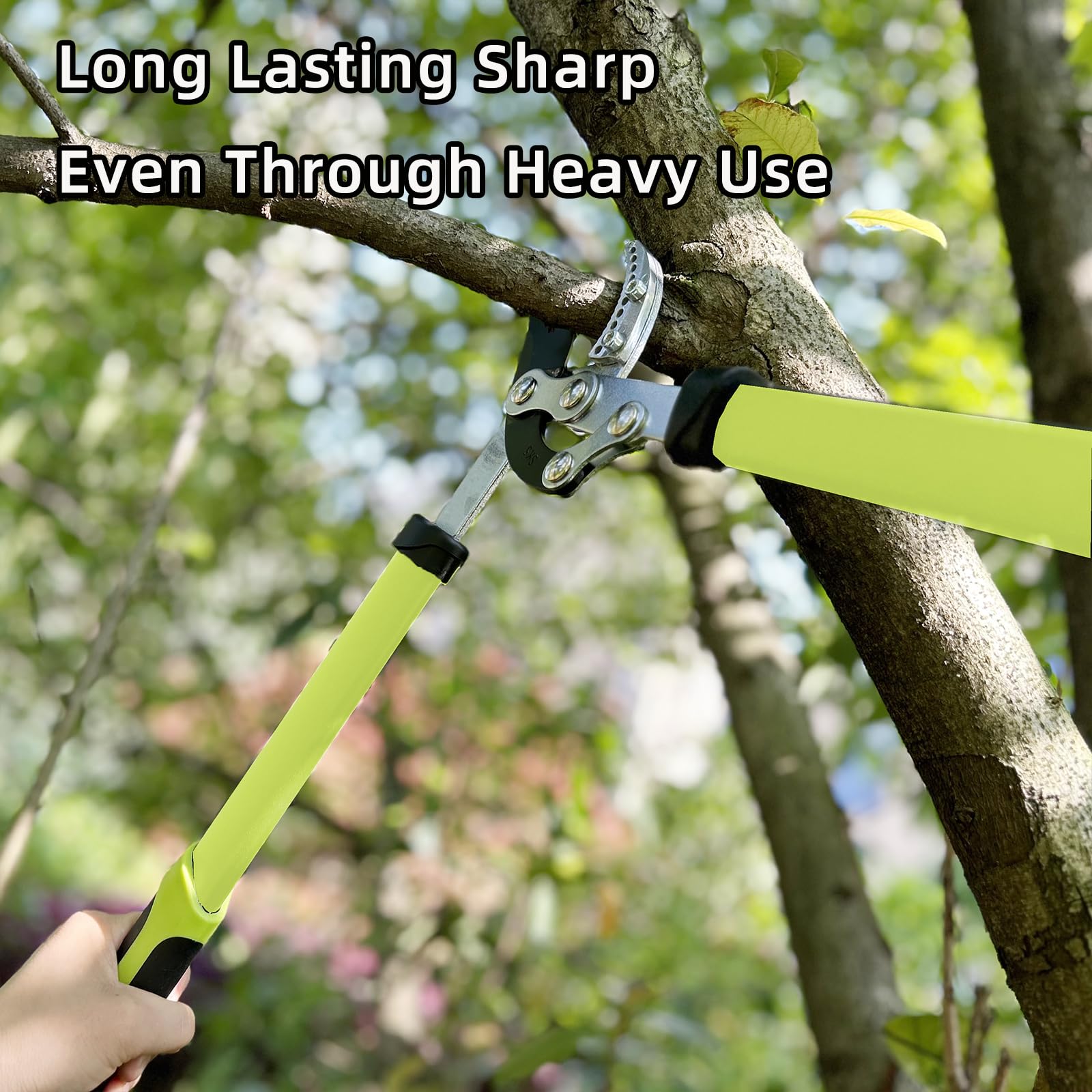 YRTSH ergonomic rubber handle close-up offering comfort and anti-fatigue grip