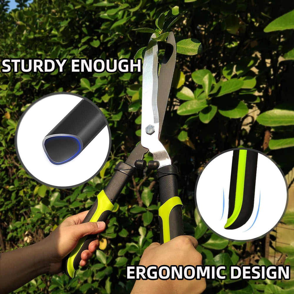 YRTSH ergonomic rubber handle detail providing comfort and anti-fatigue control